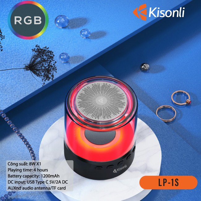 Loa Bluetooth Kisonli LP-1S -hoangnhan- Hàng chính hãng