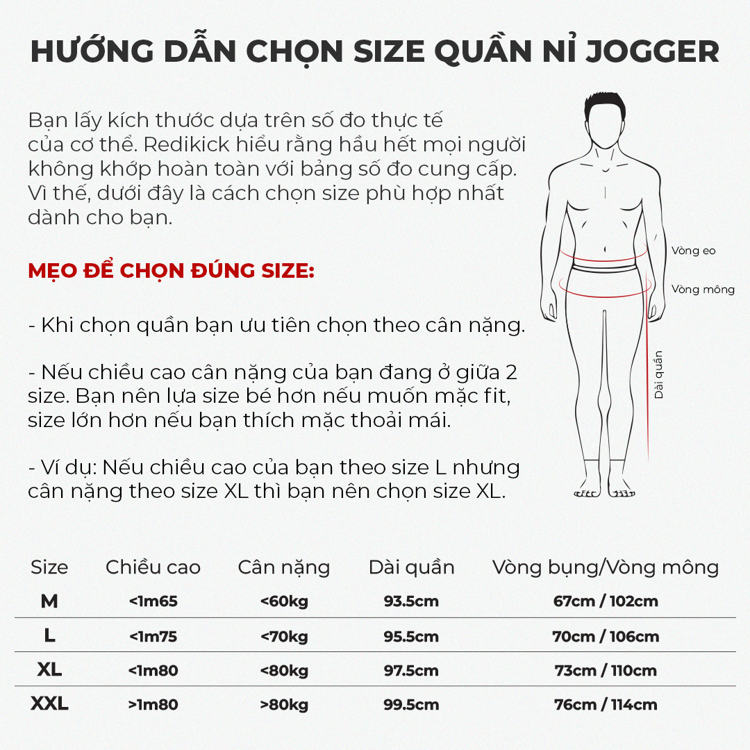 Quần thể thao nỉ jogger Redikick Sportswear Fleece Q23018 Bóng rổ, Gym, Chạy bộ, Đi chơi