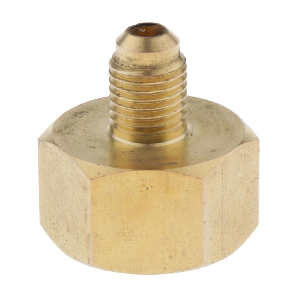 Solid Brass Air Conditioner Adapter Valve  Tank Adapter Fittings