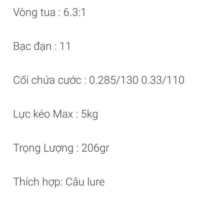 Máy Câu Cá Ngang noeby Tay Trái Cực Khoẻ