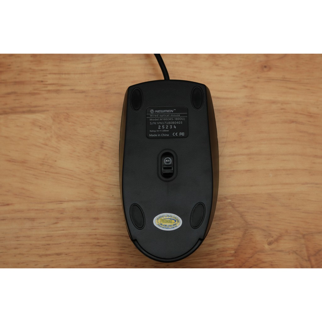 Chuột có dây USB NEWMEN M180 - Hàng Chính Hãng