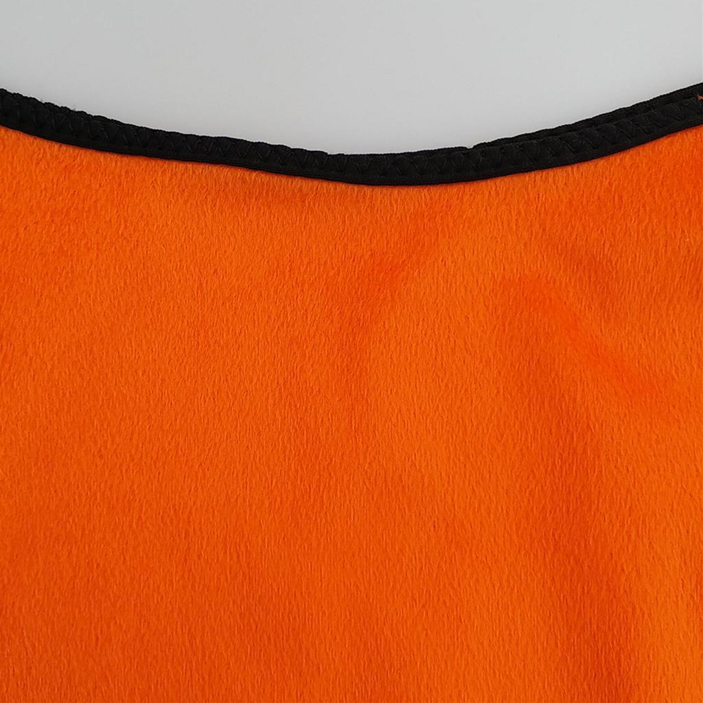 3xBowling Ball Microfiber Deluxe Black See Saw Cleaner Towel Carrier Orange