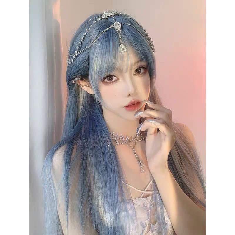 Tóc giả nguyên đầu coplay cute