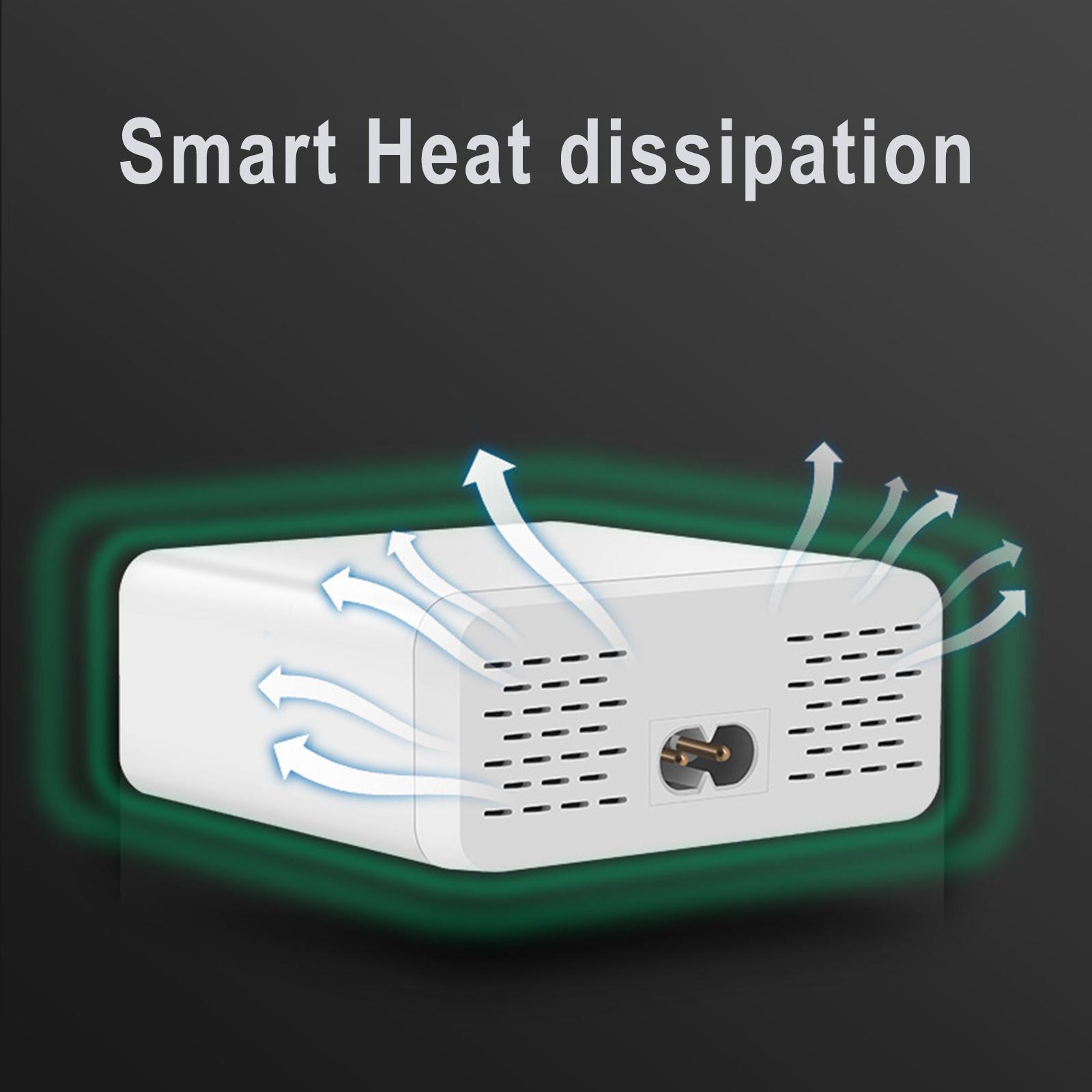 Multiple 6-Port USB Charger HUB Quick Charge 3.0 .0 AU Plug
