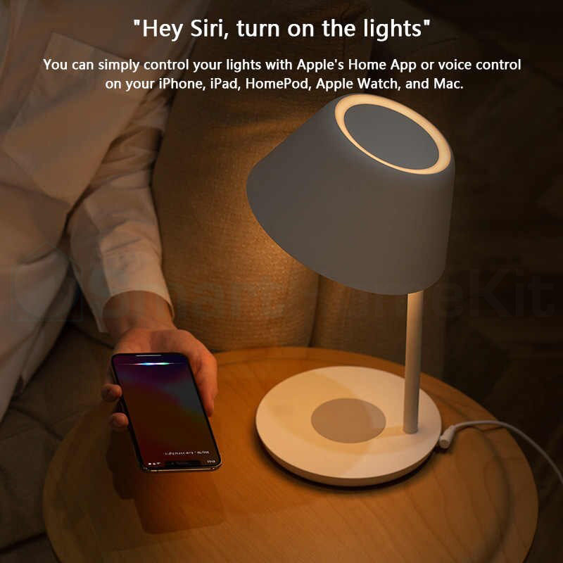 Đèn Ngủ Thông Minh Kiêm Sạc Không Dây Yeelight Staria Pro YLCT03YL – Hỗ Trợ Cho Apple Homekit - Hàng Chính Hãng