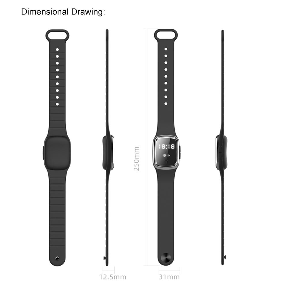 Vòng đeo tay Silicone siêu âm Chống Muỗi  Thích hợp cho Cắm trại Công viên Bãi biển