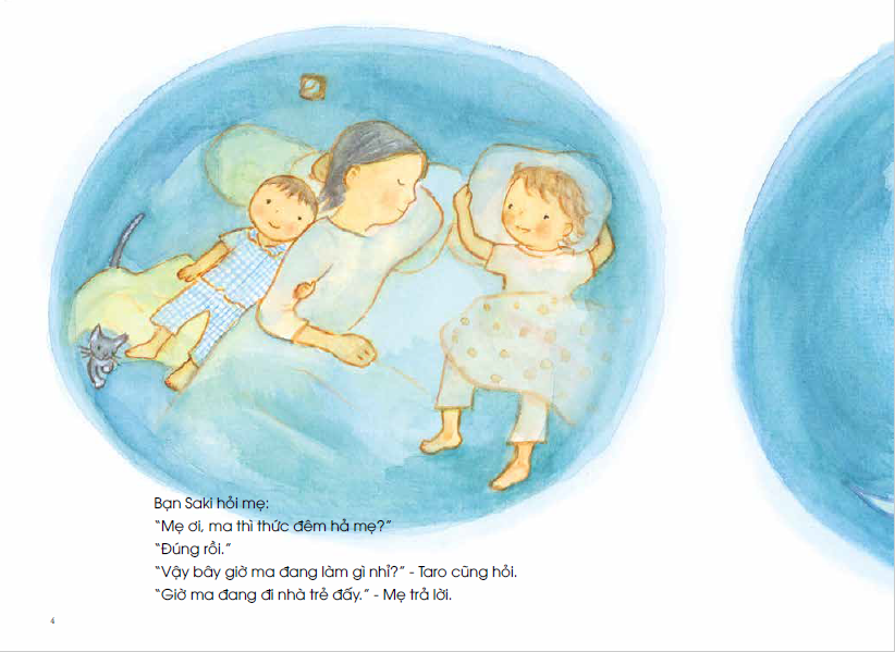 Tranh Truyện Ehon Nhật Bản - Chuyện Của Sakupi Và Taropo - Một Ngày Của Gia Đình Ma (Dành Cho Trẻ Từ 3 - 6 Tuổi) (Tái Bản 2023)