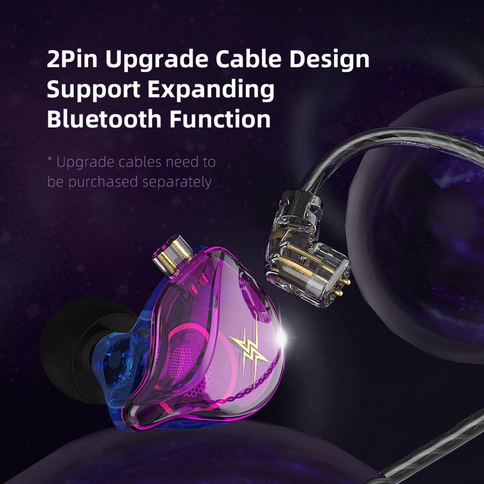 ZXT Wired Earbuds Earphone , HiFi Bass Headphones in Ear Noise Cancelling Magnetic Coil Sport Headset for Sports Hiking Gym Mobile Phones PC