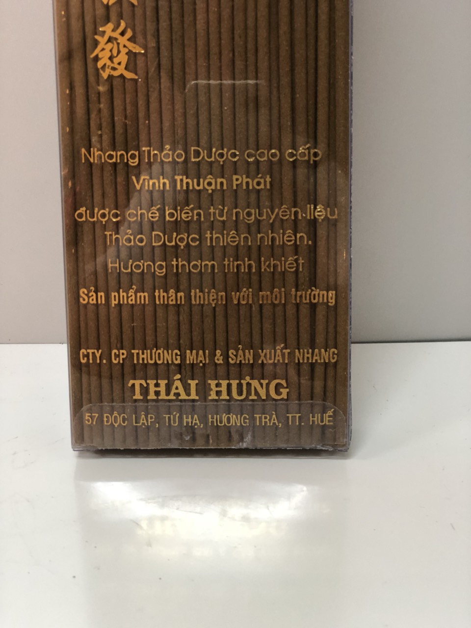 Hương Vĩnh Thuận Phát ( thảo dược)  S3 x N 8 xC 33