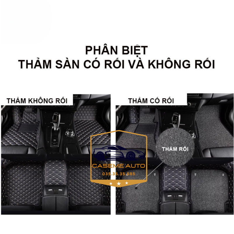 [FORD ECOSPORT] Thảm Trải Sàn, Lót Sàn Ô Tô 5D 6D Thiết Kế Theo Xe FORD ECOSPORT 2023 Chống Nước, Không Mùi - MẪU Ô VUÔNG - Hàng Chính Hãng