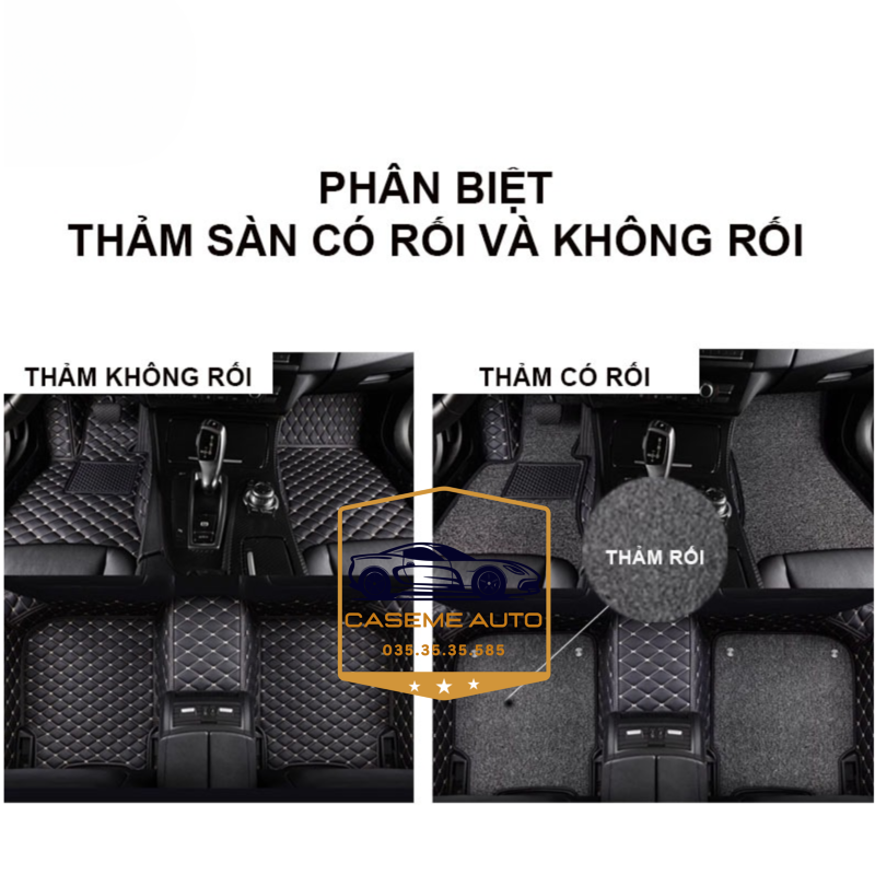 [FORD ECOSPORT] Thảm Trải Sàn, Lót Sàn Ô Tô 5D 6D Thiết Kế Theo Xe FORD ECOSPORT 2024 Chống Nước, Không Mùi - MẪU Ô VUÔNG - Hàng Chính Hãng