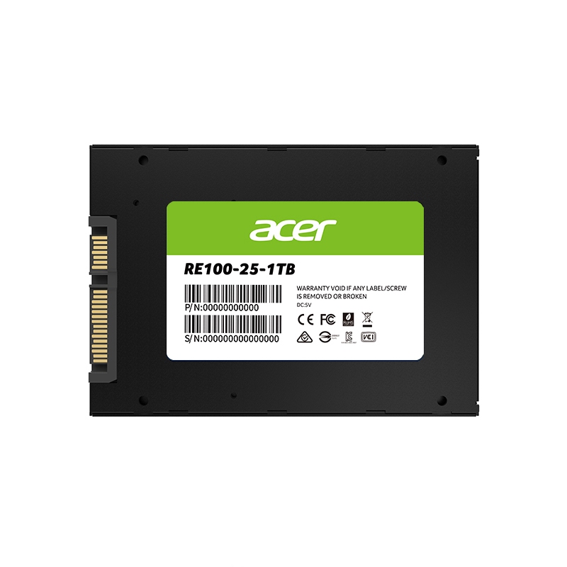 Ổ cứng SSD Acer RE100 2.5 inch SATA 3 tốc độ đọc 560MB/s 128GB/256GB/512GB - Hàng chính hãng bảo hành 5 năm