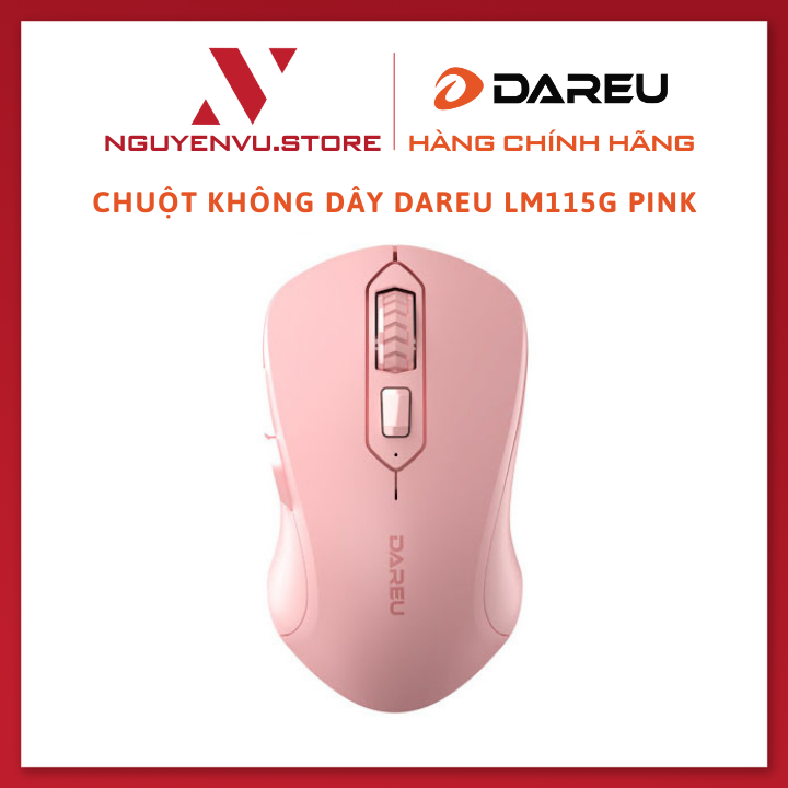 Chuột không dây Dareu LM115G - Hàng chính hãng 