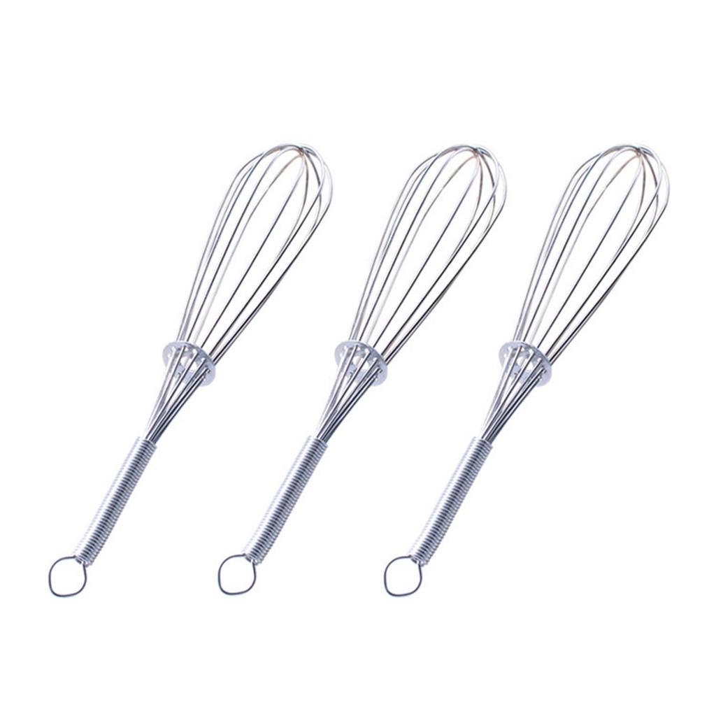 Dụng cụ đánh trứng, bột và khuấy bằng inox tiện dụng