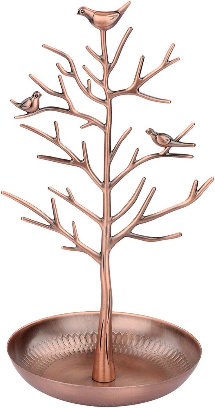 Birds bông tai chuỗi vòng cổ vòng trang sức cây giữ đồ trang sức trang sức đứng lưu trữ tổ chức giá