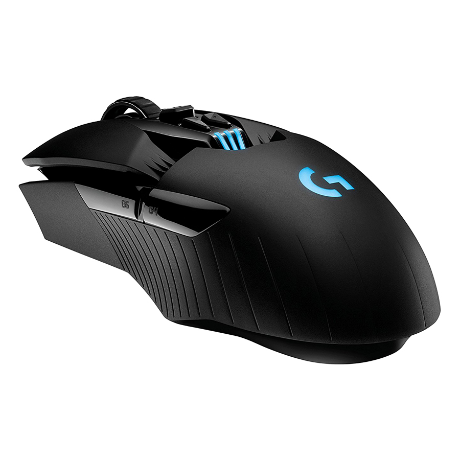 Chuột game không dây Lightspeed RGB Logitech G903 - Cảm biến Hero 25k, pin sạc 140h+, thiết kế thuận cả 2 tay, pin 180h, PC/Mac - Hàng chính hãng