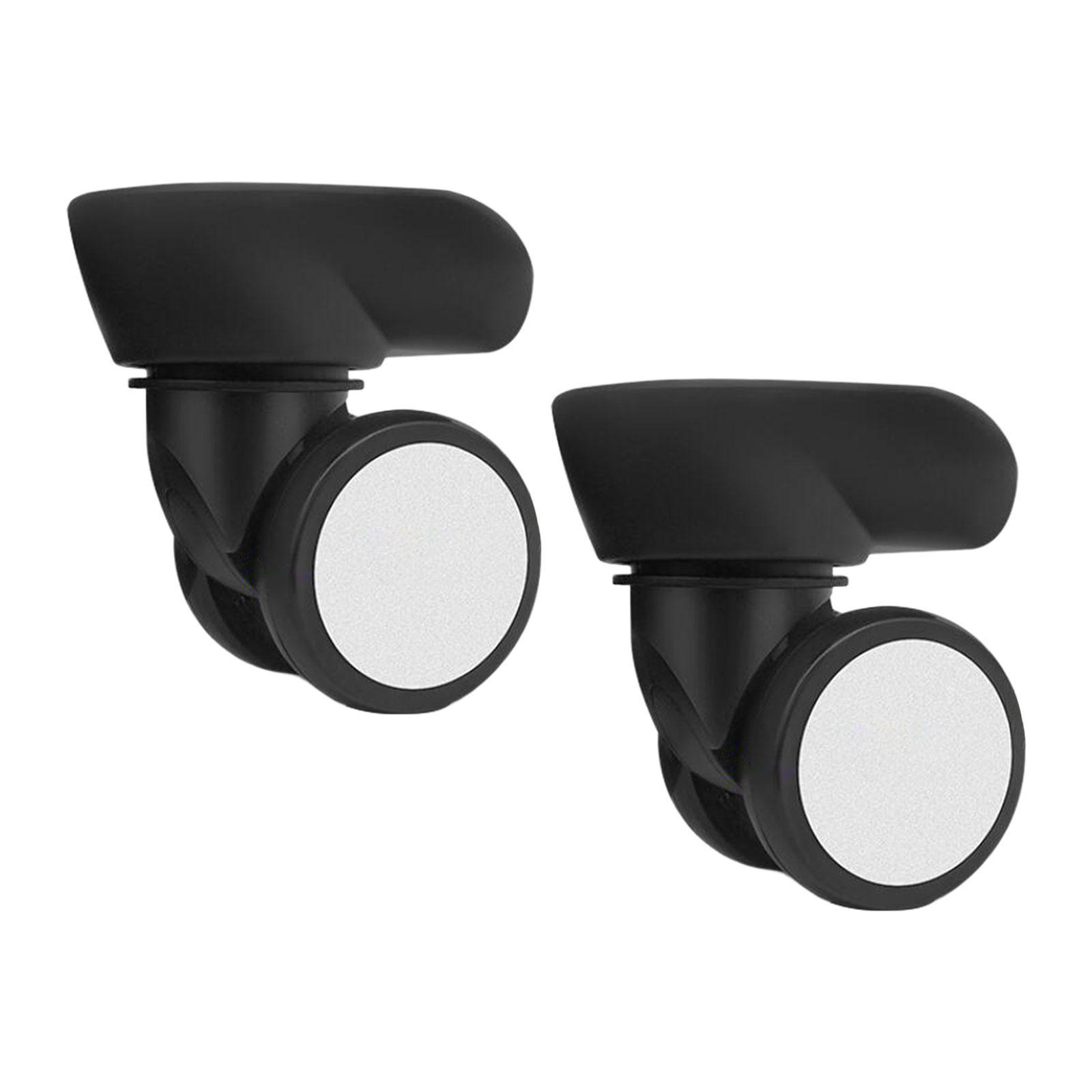 2x Replacement Luggage Wheels Luggage Suitcase Replacement Wheels for Repair