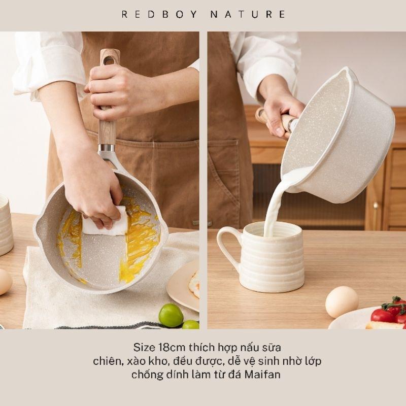 Nồi lớn hầm chống dính đá MAIFAN