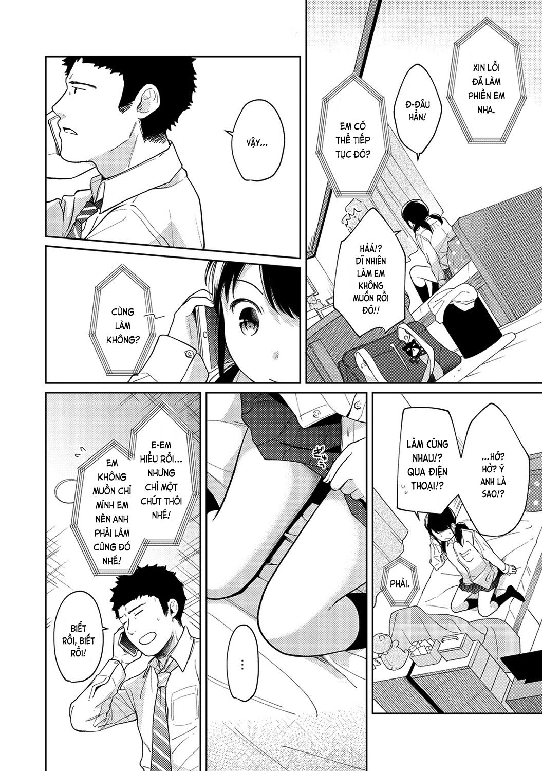 bạn cùng phòng bất đắt dĩ chapter 14 15