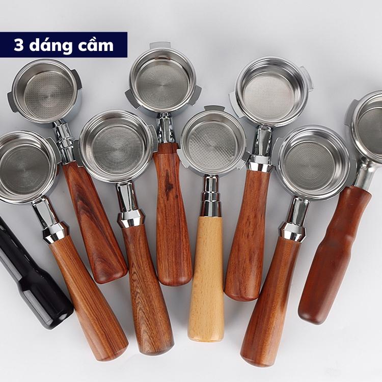 Tay cầm cà phê cán gỗ cẩm lai đẹp mắt 23,5cm mùi hương tự nhiên chống kiến mối đủ size chuyên cho quán bảo hành 1 đổi 1