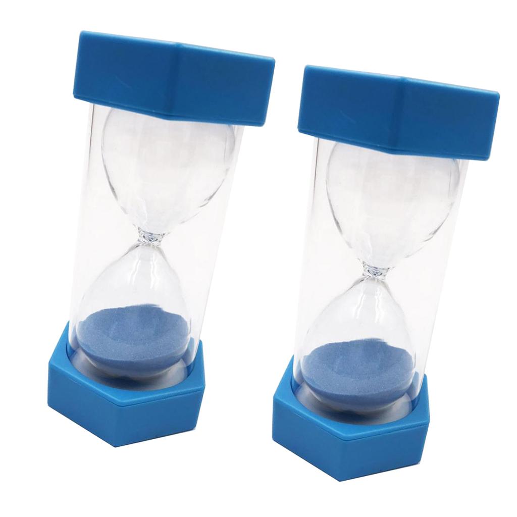 Six Angles Sand Timer Colorful Hourglass Sandglass Timer Sand Clock Timer for Games Classroom Home Office