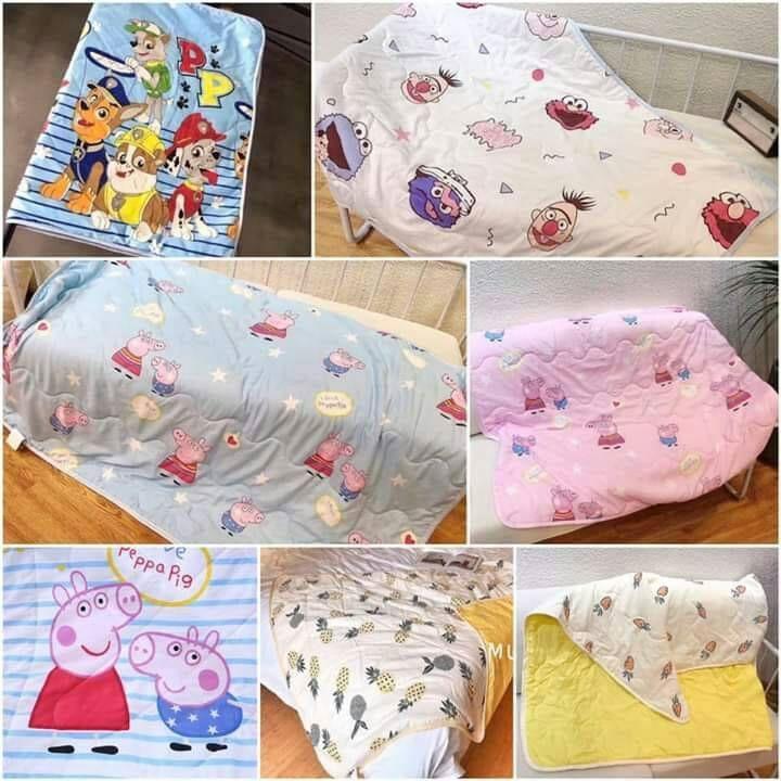 Chăn đũi cho bé, Chăn cotton đũi bốn mùa trẻ em nhiều mẫu
