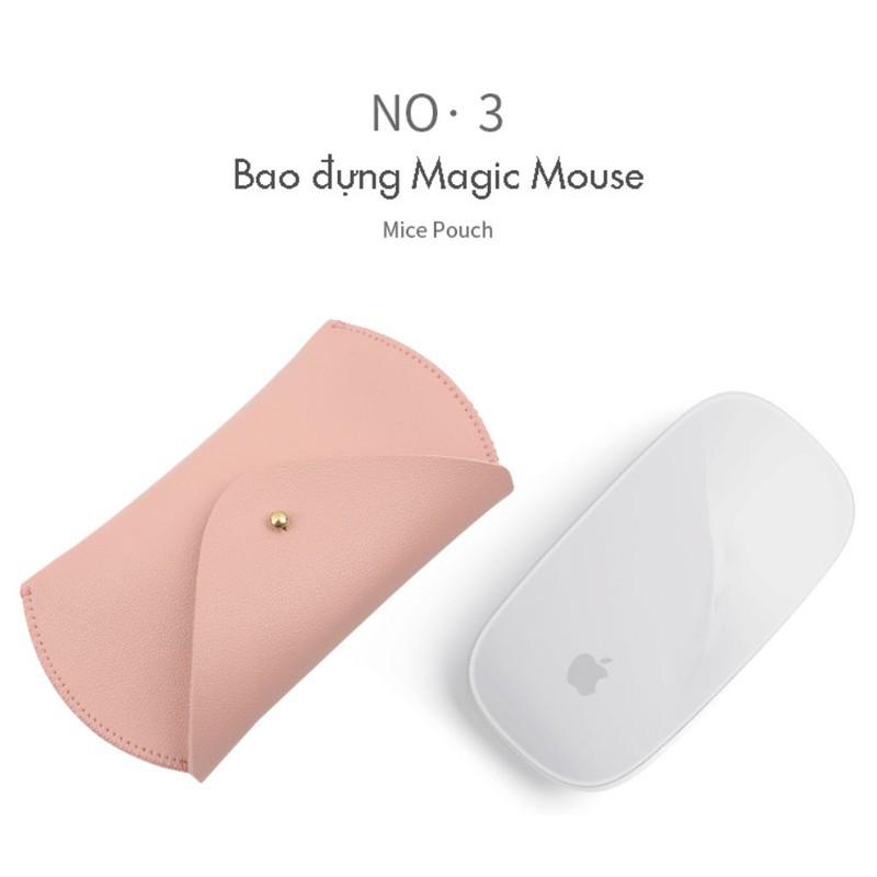 Túi đựng macbook da cao cấp 5 in 1 chất liệu PU chống nước - Home and Garden