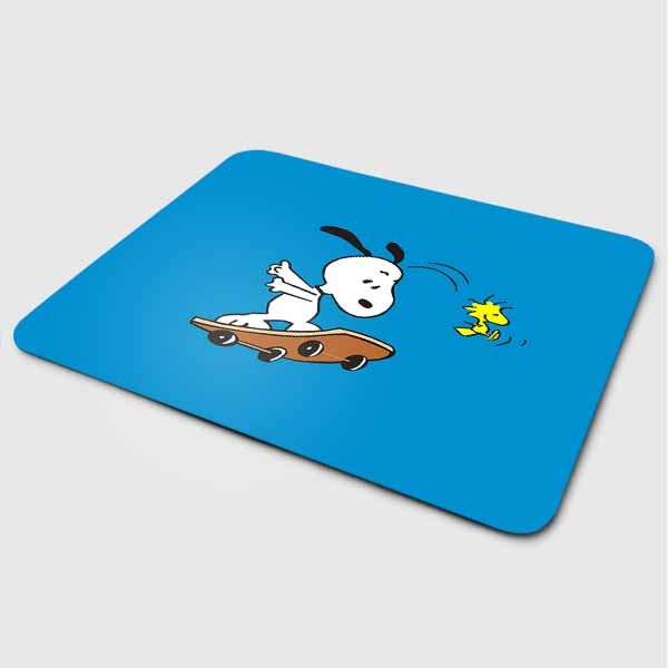 Miếng lót chuột mẫu Cún Snoopy Lướt Ván (20x24 cm) - Hàng Chính Hãng