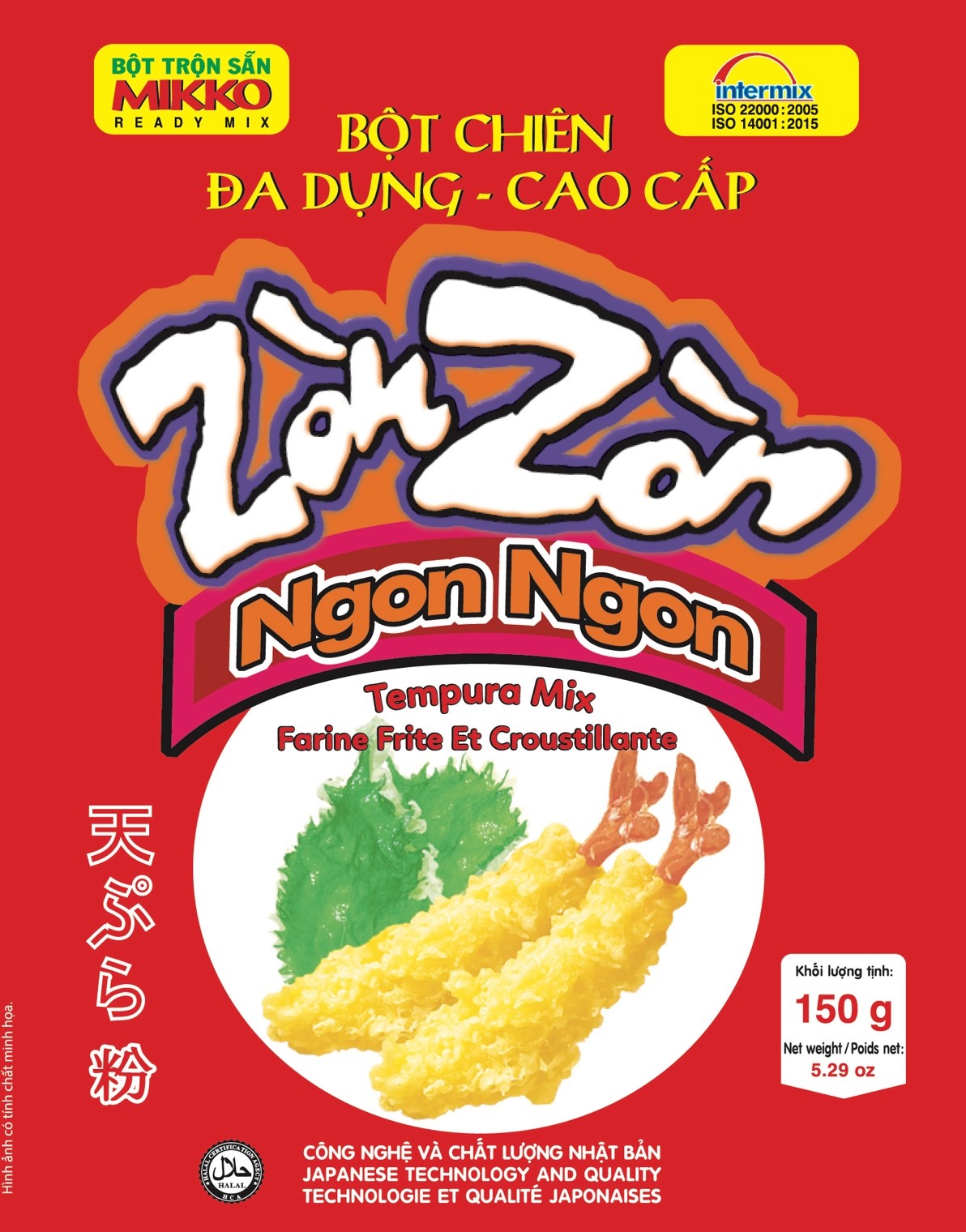 Bột chiên Zòn Zòn Ngon Ngon 150g - MIKKO HƯƠNG XƯA