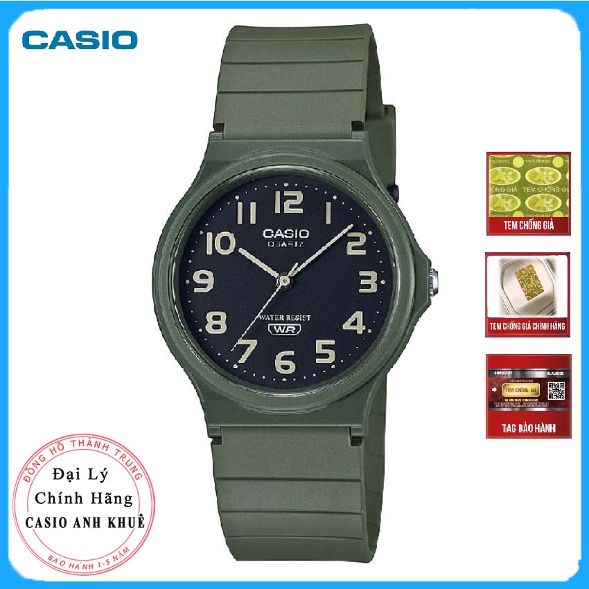 Đồng Hồ Casio MQ-24UC-3BDF Dây Nhựa Chính Hãng