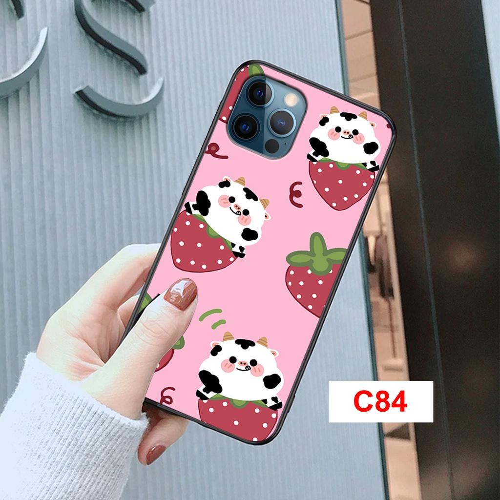 Ốp Lưng Dành Cho Iphone 11 Series - Iphone 12Series In Hình Bò Sữa Đa Dạng Màu Sắc