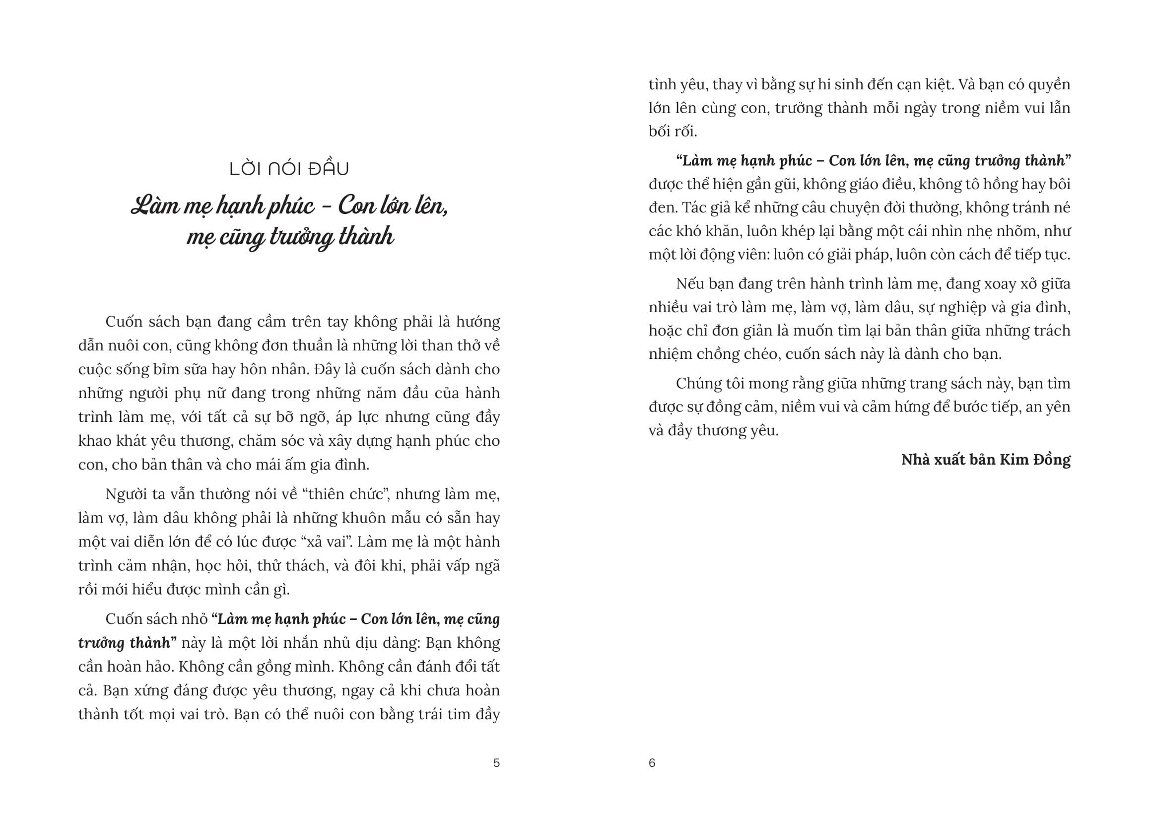 Sách - Làm Mẹ Hạnh Phúc - Con Lớn Lên, Mẹ Cũng Trưởng Thành