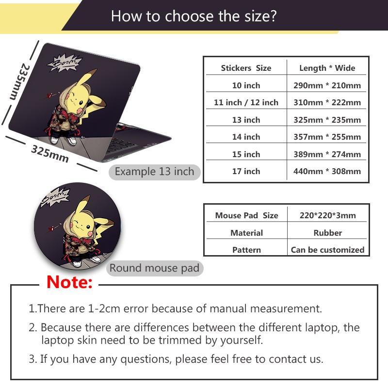 Miếng Dán Bàn Phím Và Chuột Chống Thấm Nước Cho Huawei Dell Lenovo ASUS Acer HP V.V.V. 1112 13 14 15 17 inch