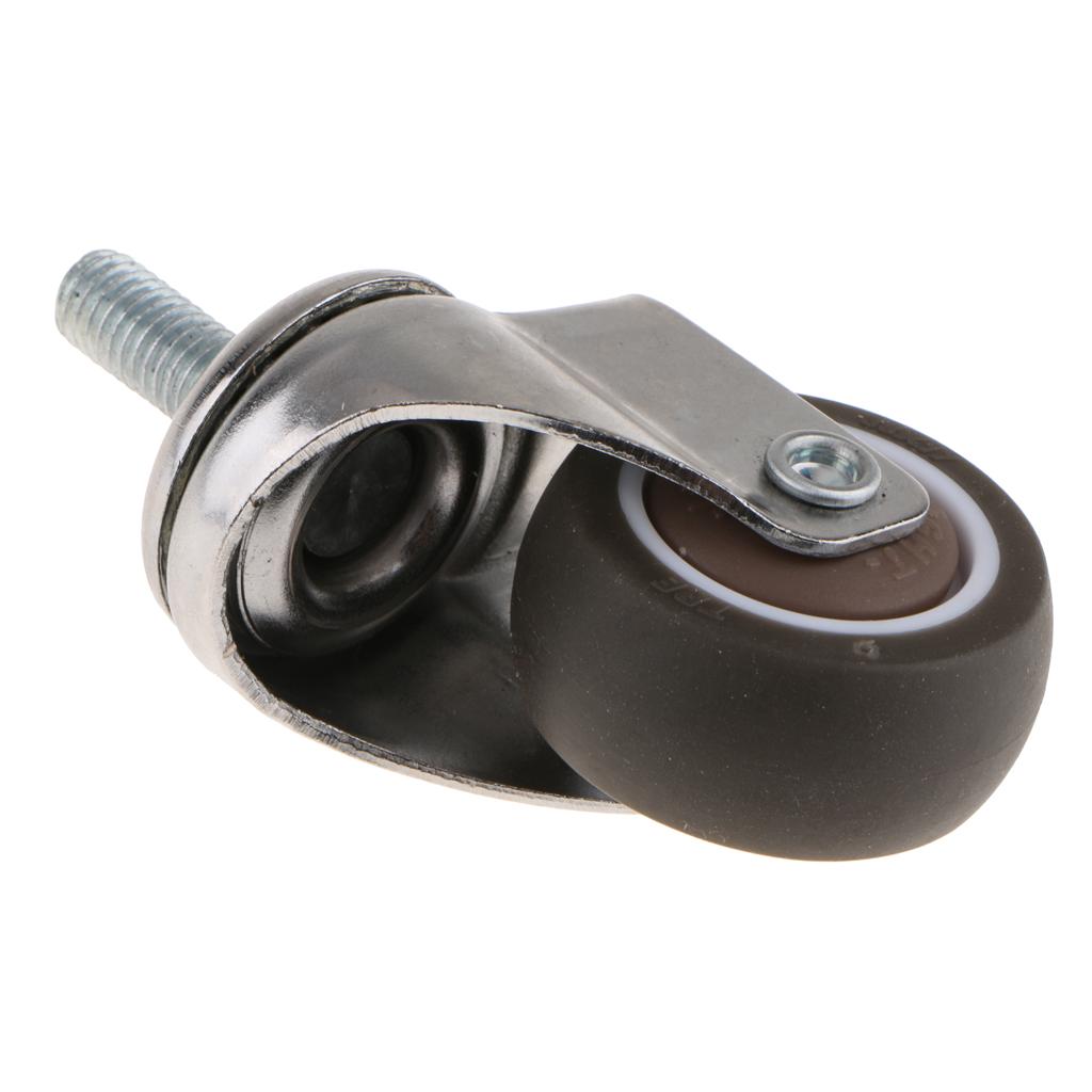 Cao Su Hạng Nặng Castor Bánh Xe đẩy Đồ Nội Thất Giường Caster Công Nghiệp