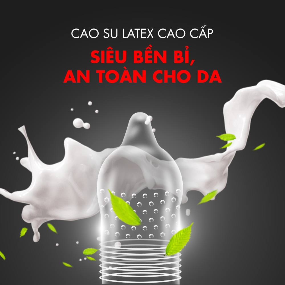 Bao cao su Shell Performax 6 in 1 - Kéo dài thời gian
