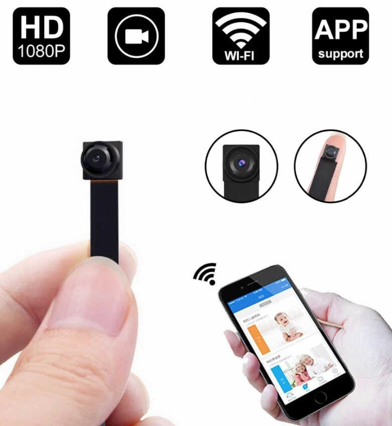 Camera WiFi V99 Cao Cấp 4K FullHD 1080P Xem Trực Tiếp Trên Điên Thoại Từ Xa - Camera hành trình quan sát cao cấp