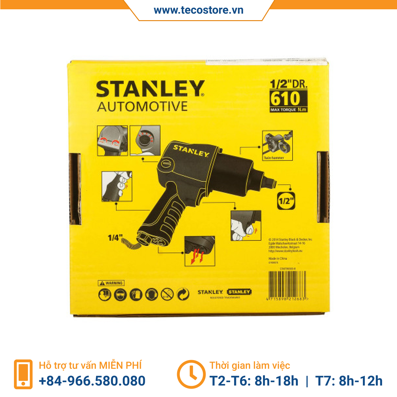 Máy vặn bu lông khí nén Stanley STMT99300-8