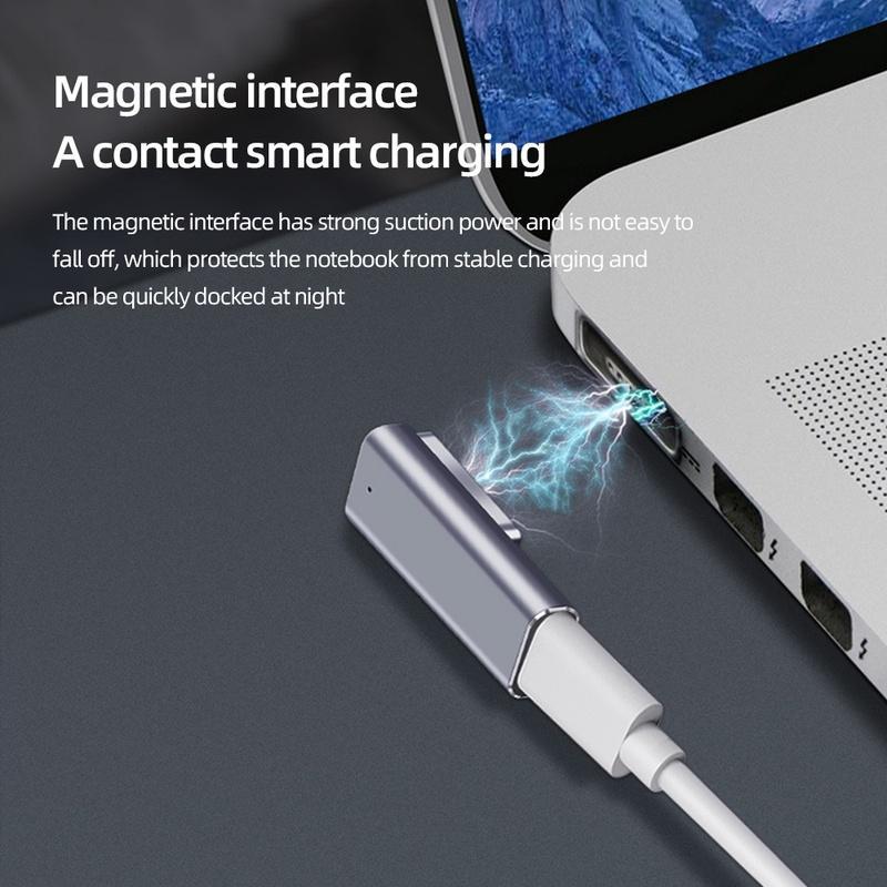 Cáp Sạc Nhanh Chuyển Đổi Type C Sang Magsafe 2 PD Type C Cho MacBook Air & Pro