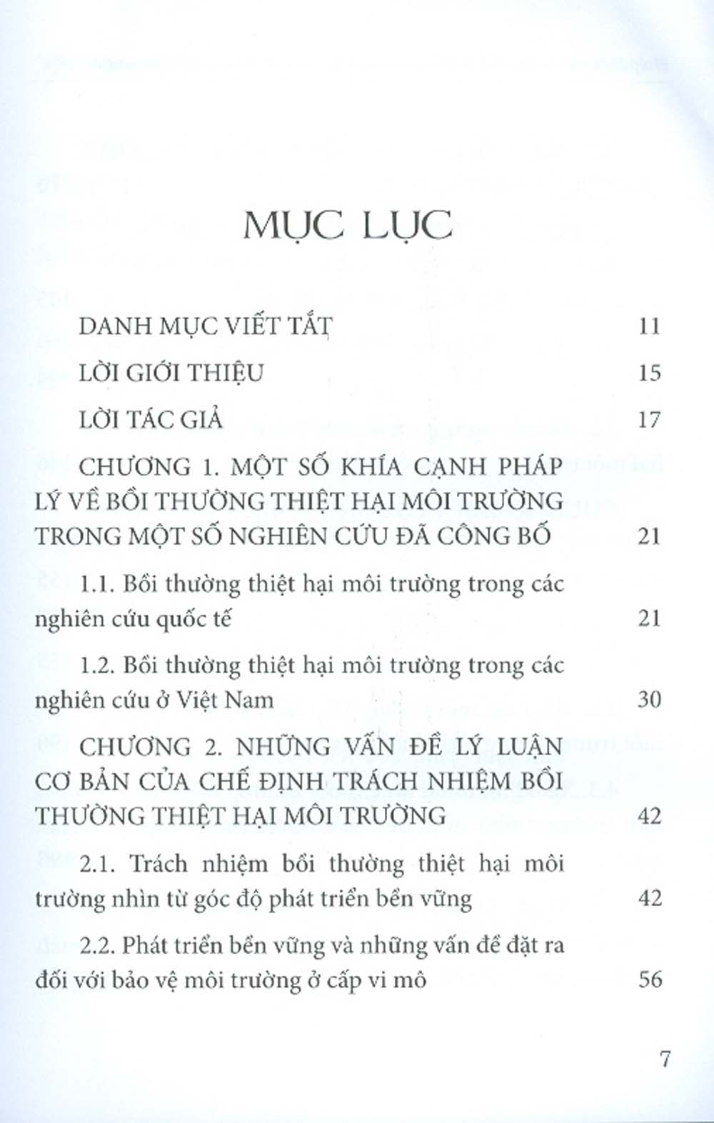 Pháp Luật Về Bồi Thường Thiệt Hại Môi Trường Ở Việt Nam - Lý Luận Và Thực Tiễn