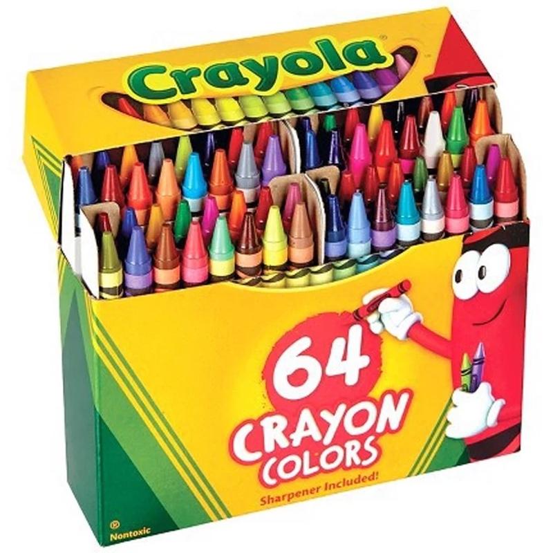 Hộp 64 Bút Màu Sáp - Crayola 520064