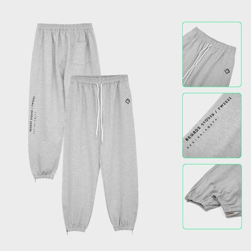 Quần dài Jogger REGODS ống rộng Unisex ( SWEATPANTS SS2)