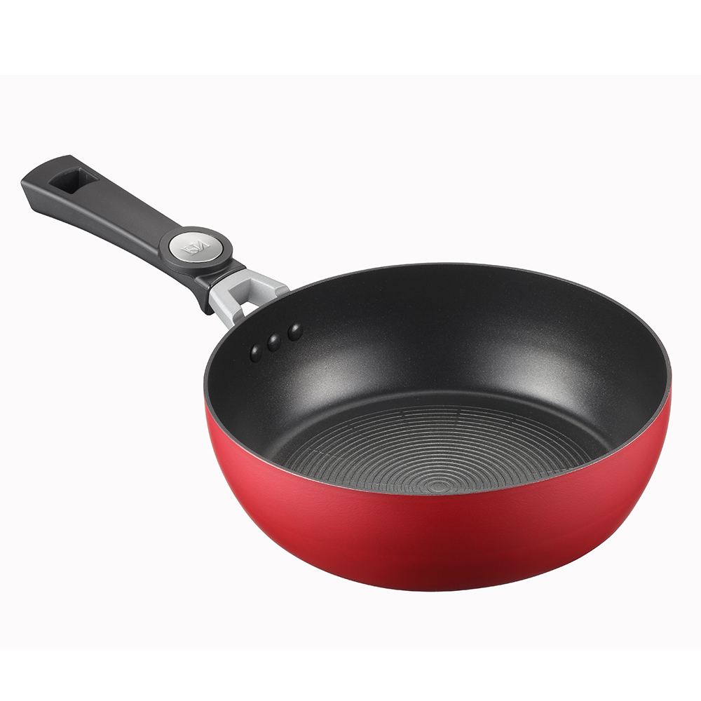 Chảo Nhôm Chống Dính Poong Nyun SERFP(IH)-28B - Đỏ