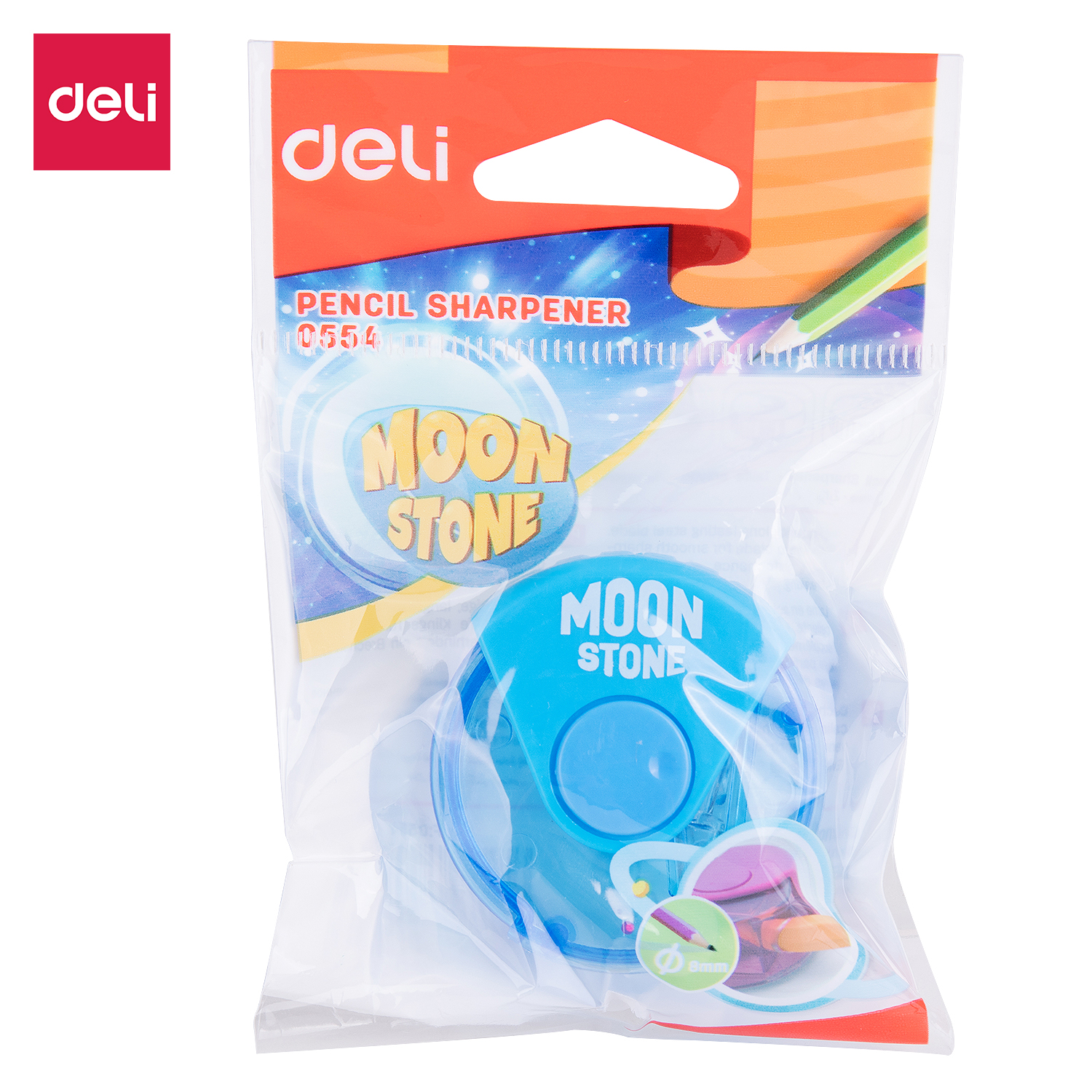Gọt Bút Chì Deli - Hồng, Xanh Dương, Xanh Lá - 2 Cái - E0554