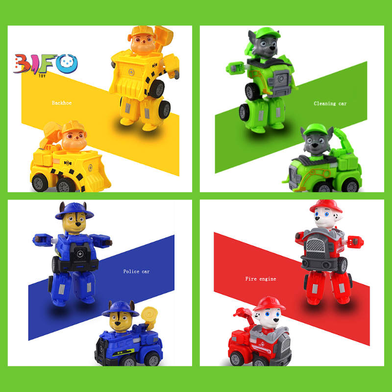 Đồ chơi biến hình biệt đội xe những chú chó cứu hộ Paw Patrol lẻ túi rời