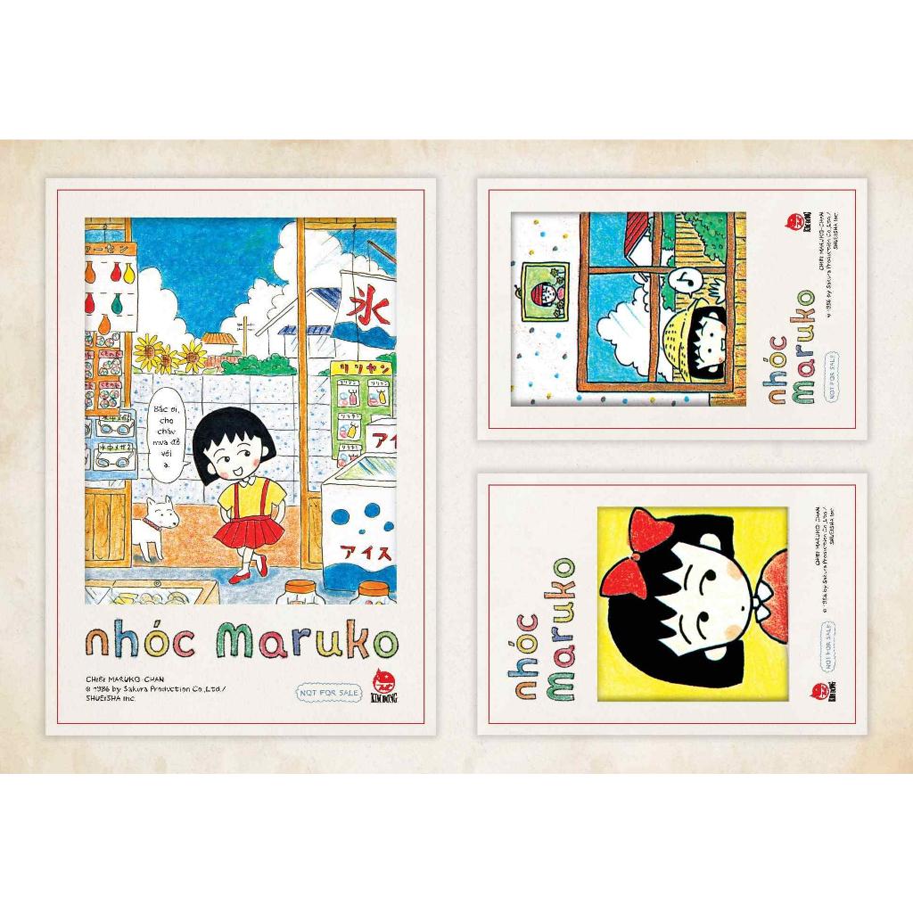 Truyện tranh Nhóc Maruko - Tập 1 - Tặng Kèm Obi + Set Card Polaroid - NXB Kim Đồng