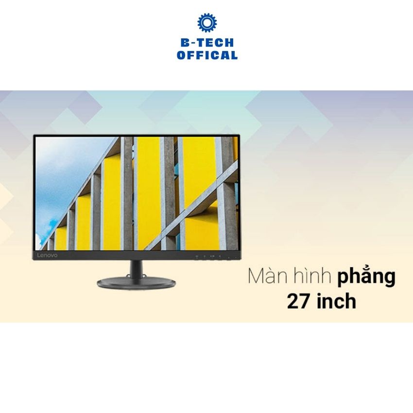 Màn hình LCD Lenovo C27-30 (62AAKAR6WW)/ 27 inch FHD/ HDMI/ VGA/ 3 Yrs - hàng chính hãng