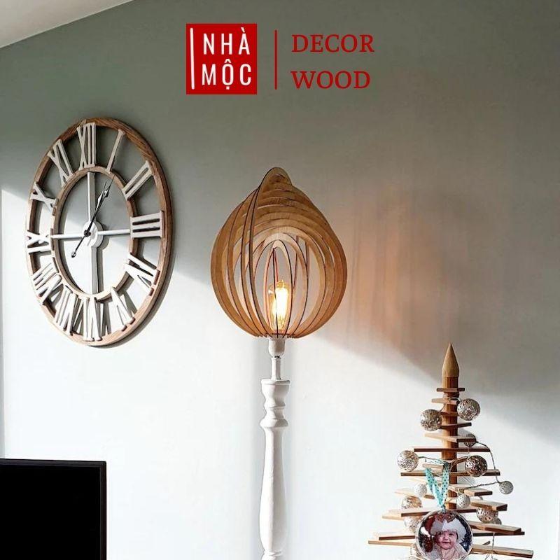 Đèn gỗ thả trần trang trí mẫu TT30
