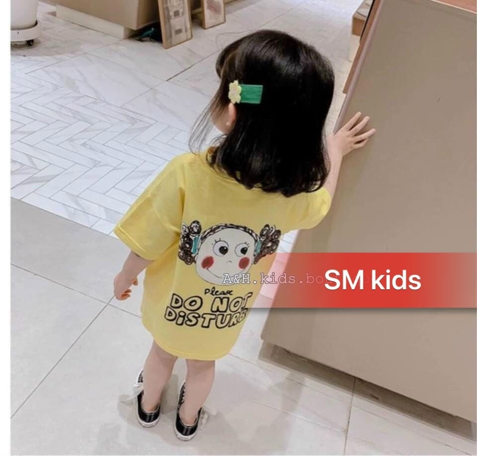 [SIZE NHÍ+ ĐẠI] ĐẦM XUÔNG IN HỌA TIẾT CÔ GÁI DỄ THƯƠNG