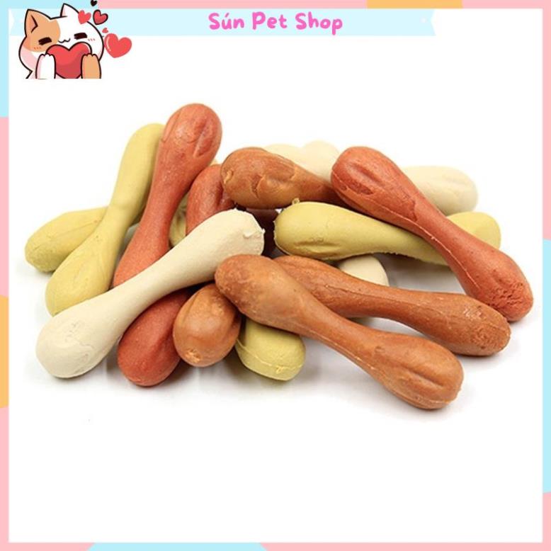 Xương gặm làm sạch răng, mượt lông, bổ sung canxi cho chó Vegebones