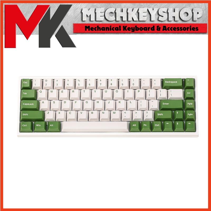 Bộ nút keycap NJ Matcha Trà xanh 152 phím PBT Double shot